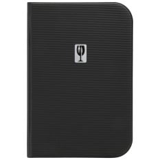GenWare Essential A4 Menu Holder Black 12 Pages