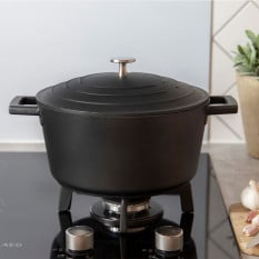 MasterClass Cast Aluminium Casserole Dish 24cm/9.4" 4 Litre/140oz