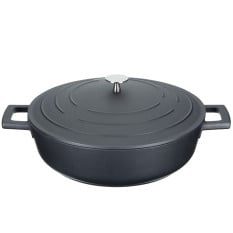 MasterClass Cast Aluminium Shallow Casserole Dish 28cm/4 Litre