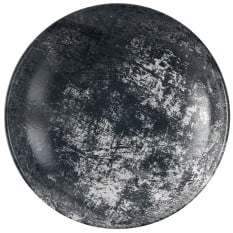 Dudson Urban Lamp Black Deep Coupe Plate 25.5cm/10" (Pack of 12)