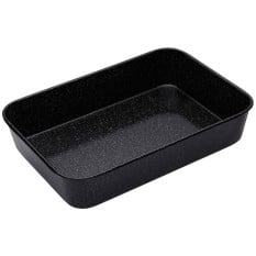 MasterClass Vitreous Enamel Roasting Pan 40 x 28 x 7cm/15.7" x 11" x 2.75"