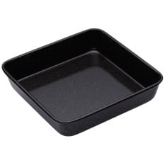 MasterClass Vitreous Enamel Square Bake Pan 23 x 4cm/9" x 1.6"