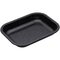 MasterClass Vitreous Enamel Roasting Pan 27 x 21 x 4cm/10.6" x 8.2" x 1.5"