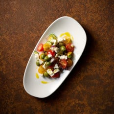 Churchill Opal White Organic Oblong Platter 22 x 13cm (Pack of 6)