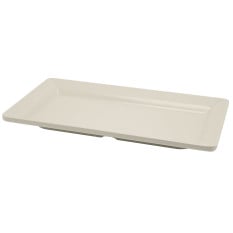 White Melamine Platter GN 1/3 Size 32X17.5cm