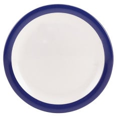 GenWare Melamine Blue Band Plate 16cm/6.25" (Pack of 12)