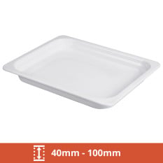 GN 1/2 White Melamine Gastronorms