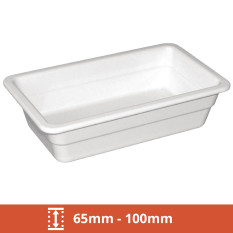 GN 1/4 White Melamine Gastronorms