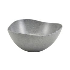 Melamine Triangular Buffet Bowl 28cm Grey Granite