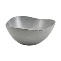 Melamine Triangular Buffet Bowl 35cm Grey Granite