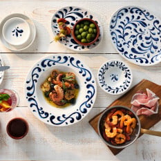 Steelite Messina Blue Fruit Atlanta Bowl 13.5cm/5.25" (Pack of 12)