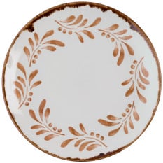 Dudson Harvest Mediterranean Terracotta Coupe Plate 21.7cm/8.67" (Pack of 12)