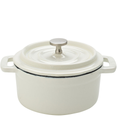 Cast Iron Calico Round Casserole 4" (10cm)