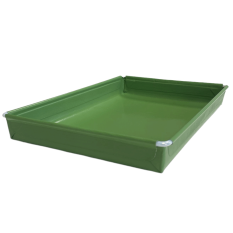 Microsave Teflon Cooking Tray Green 29 x 26cm/11.4 x 10.2"