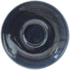 Churchill Monochrome Mist Blue Espresso Saucer 11.8cm/4.5" (Pack of 12)