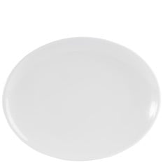 Elevate White Oval Plate 31x12cm/12.25x 9.5" (Pack of 6)