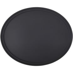 Large Non Slip Oval Service Tray 68.5 x 56cm / 27 x 22" (Pack of 6)