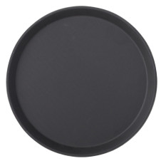 Non Slip Bar Drinks Tray Round 35cm 14 Inch