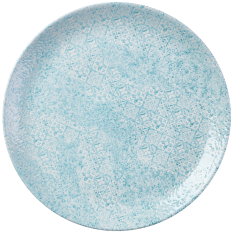 Churchill Med Tiles Aquamarine Evolve Coupe Plate 28.8cm/11.25" (Pack of 12)