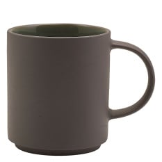 Kava Porcelain Green Mug 270ml/9oz (Pack of 6)