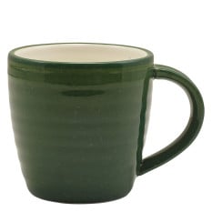 Miro Porcelain Green Mug 300ml/10.5oz (Pack of 6)
