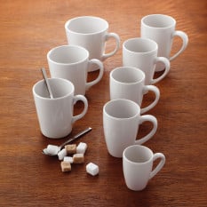 Steelite Simplicity White Coffeehouse Mug 340ml/12oz (Pack of 36)