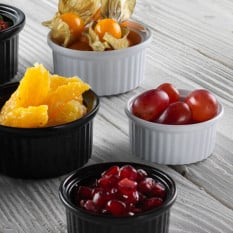 Creations Must Haves Melamine White Ramekin 120ml/4.2oz (Pack of 12)