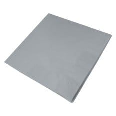 Lunch Napkins 33cm 2ply 4 Fold Grey (Pack of 2000)