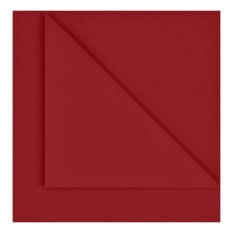 Airlaid Napkins 40cm 4 Fold Burgundy (Pack of 500)