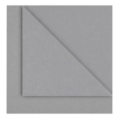 Airlaid Napkins 40cm 4 Fold Grey (Pack of 500)