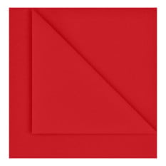 Airlaid Napkins 40cm 4 Fold Red (Pack of 500)