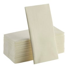 Airlaid Napkins 40cm 8 Fold Cream (Pack of 500)