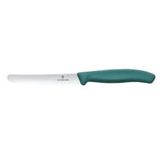 Victorinox Swiss Classic Tomato Knife Wavy Green 11cm (Pack of 2)