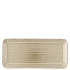 Dudson Harvest Norse Linen Coupe Platter 13.75 x 6.25 Inch (Pack of 6)