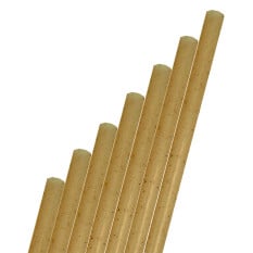 Agave Fibre Compostable Plant Based Cocktail Straw 5.75 Inch 15cm (Box of 250)