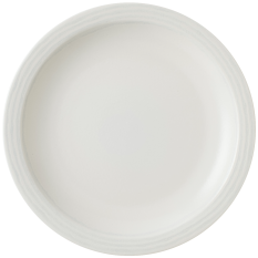 Dudson Harvest Norse White Nova Plate 25.4cm/10" - Overhead