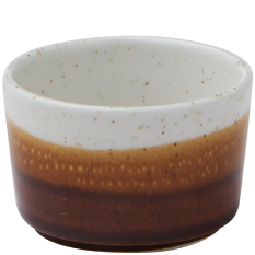 Churchill Nourish Siena Barley White Straight Sided Dip Pot 110ml/4oz (Pack of 12)