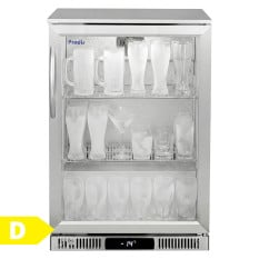 Prodis Glass Froster Stainless Steel Glass Door 126 Litre