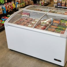 Prodis NVC5 Curved Glass Display Chest Freezer 546L