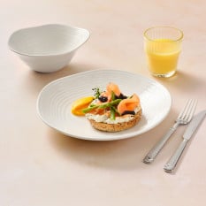 Steelite Orbita White Coupe Bowl 20.25cm/8" 620ml/21.75oz (Pack of 12)