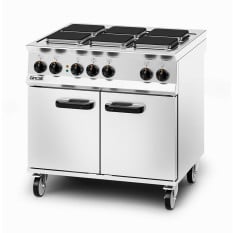Lincat OE8008 Opus 800 Electric Free-standing 6 Plate Oven Range