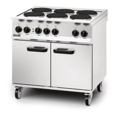 Lincat OE8016 Opus 800 Electric Free-standing 6 Plate Oven Range