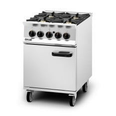 Lincat OG8001 Opus 800 Gas Free-standing Oven Range 4 Burners