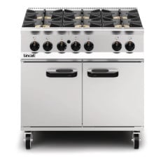 Lincat OG8002 Opus 800 Gas Free-standing Oven Range 6 Burners NAT/LPG