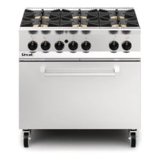Lincat OG8002/DD Opus 800 Free-standing Oven Range 6 Burners (Drop-Down Door) Gas