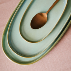 Pioli Oliva Oval Plate 21cm/8" (Pack of 6)