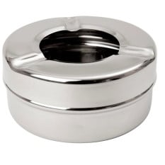 Stainless Steel Ashtray Windproof 9cm