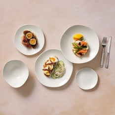 Steelite Orbita White Coupe Plate 28.5cm/11.25" (Pack of 12)