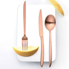 Eternum Orca Matt Copper Table Knife (Pack of 12)