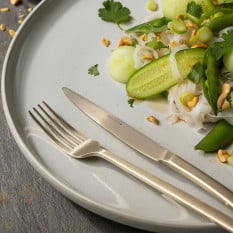 Eternum Orca Matt Champagne Table Knife (Pack of 12)